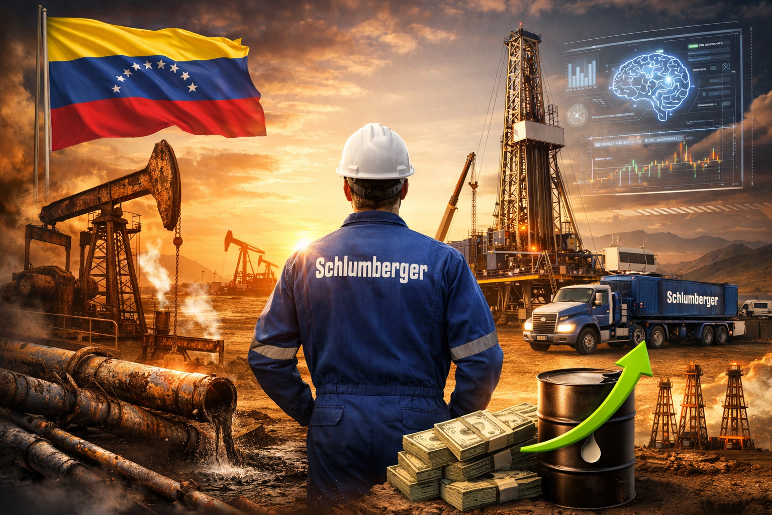 Schlumberger – Position eröffnet | Strukturierter Gewinner der Venezuela-Ölstrategie